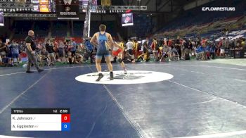 170 lbs Rnd Of 64 - Koby Johnson, Utah vs Austin Eggleston, New York