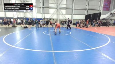 157 lbs Champ. Round 1 - Dashba Denetclaw, CNWC Concede Nothing Wrestling Club vs Joaquin Lucatero, Mount Vernon Pitbulls Wrestling