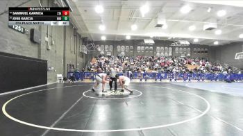 190 lbs 5th Place Match - Sammuel Garnica, Stockdale vs Jose Garcia, Roosevelt