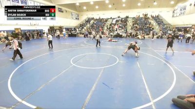165 lbs Cons. Round 4 - Justin Shnayderman, Beverly Hills High School vs Dylan Gojich, Menifee
