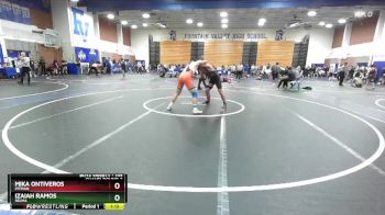 144 lbs Champ. Round 2 - Mika Ontiveros, Pitman vs Izaiah Ramos, Selma