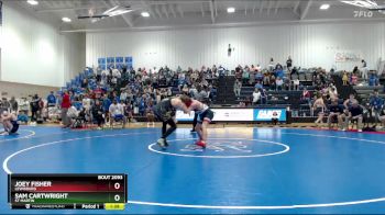 150 lbs Quarterfinal - Joey Fisher, Lewisburg vs Sam Cartwright, St Martin