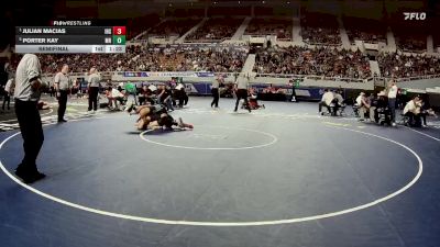 144-D2 Semifinal - Julian Macias, Ironwood High School vs Porter Kay, Maricopa High School