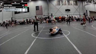 113 lbs Round 1 (4 Team) - Dom Powell, Team Shutt Garnett Trained vs Michael Johnson, Freakztyle Wrestling