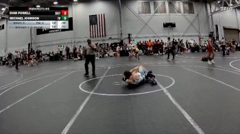 113 lbs Round 1 (4 Team) - Dom Powell, Team Shutt Garnett Trained vs Michael Johnson, Freakztyle Wrestling