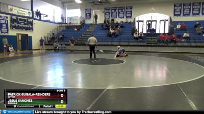 133 lbs Round 1 - Patrick Gugala-Reinders, Luther vs Jesus Sanchez, Dubuque