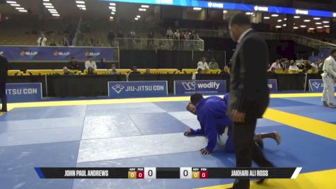 Jakhari Ali Ross vs John Paul Andrews 2026 Pan Jiu Jitsu IBJJF Championship