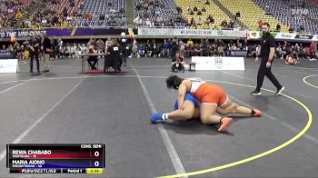 207 lbs Semis & 3rd Wb (16 Team) - Maria Aiono, Presbyterian vs Rewa Chababo, Wartburg