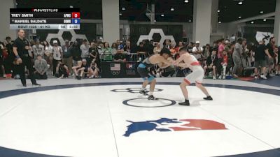 61 kg Champ. Rd Of 64 - Trey Smith, All-Phase Wrestling Club vs Manuel Saldate, Beaver Dam Wrestling Regional Training Center