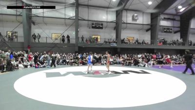 Junior Girls FS - 115 lbs Champ. Round 1 - Jazmine Turner, CA vs Isabel Loomis, WA