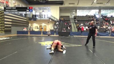 138 lbs Cons. Round 3 - Audrey Diaz, Pacific University vs Keyla Ajoleza, Colorado Mesa University