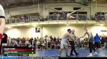 195 lbs Champ. Round 2 - Caleb Cohee, Indiana vs Jayden Solano, Indiana