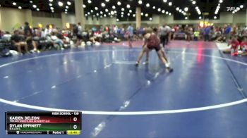 138 lbs Cons. Round 2 - Kaiden DeLeon, Trojan Wrestling Academy LLC vs Dylan Eppinett, B.R.A.W.L