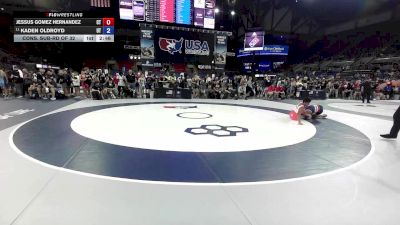 106 lbs Cons. Sub-rd Of 32 - Jessus Gomez Hernandez, CT vs Kaden Oldroyd, UT