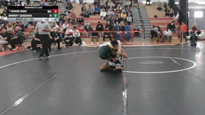 165 lbs Champ. Round 1 - Chase Bish, Millersville vs Jeremy Quezada, Felician