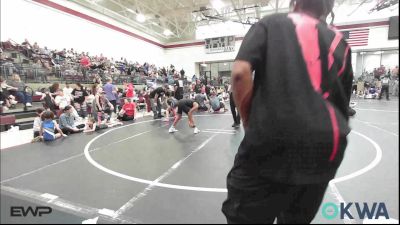 88 lbs Rr Rnd 3 - Emmi Wood, South Central Punisher Wrestling Club vs Sanai Daniels, Team Of Hard Knox