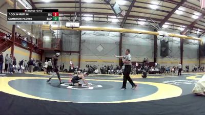 150 lbs Cons. Round 5 - Cameron Plotts, Massillon Perry vs Colin Rutlin, Christian Brothers College