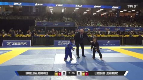 Samuel Lima Rodrigues vs Leodegario Logan Muniz 2026 Pan Kids Jiu-Jitsu IBJJF Championship