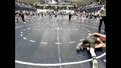 90 lbs Cons. Round 3 - Kolton Pieller, Henlopen Hammers vs Dylan Klingler, Midd-West