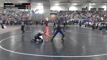 AA 190 lbs Cons. Round 3 - Wyatt Elder, Page High School vs Tracey Dennard, Cleveland High School