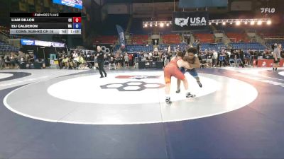 190 lbs Cons. Sub-rd Of 16 - Liam Dillon, OH vs Eli Calderon, WA