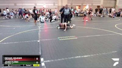 70 lbs Semis & 1st Wrestleback (8 Team) - Michael Krueger, Team Gotcha vs Javier Flores, Ohio Gold