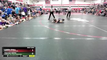 100 lbs Round 2 - Cainen Small, Odessa Youth Wrestling vs Tristan Smith, Pleasant Hill Youth Wrestling