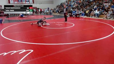 107 lbs Cons. Round 5 - Noah Bartkowicz, Sartell-Saint Stephen vs Joel Theis, Holdingford