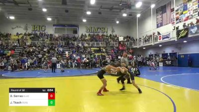 90 lbs Round Of 32 - Olympic Serrao, Gladiators vs Jeremy Tkach, Burgettstown