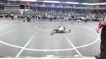 60 lbs Round Of 32 - Paxton Zionskowski, No Limits WC vs Brooks Grymonprez, Jesup Mat Club