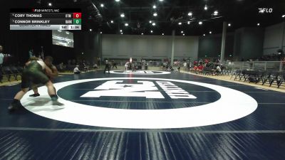 285 lbs Quarterfinal - Cory Thomas, OTM Walters vs Connor Brinkley, Darkhorse