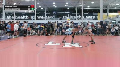 122 lbs Final - Brayden Laird, Kraken Grizzly - HSC vs Santino Dimatteo, Shore Thing - HSC