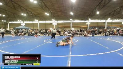 120 lbs Cons. Round 2 - Cody Baxter, Ririe Jr Highschool vs Tate Stoddard, Grace Jr High