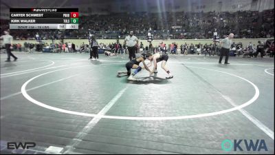 76 lbs Consolation - Carter Schmedt, Prodigy Elite Wrestling vs Kirk Walker, Tulsa Blue T Panthers