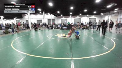 120 lbs Maddox McDaniel, Alabama vs Cleiber Cabrera, Rhode Island Red