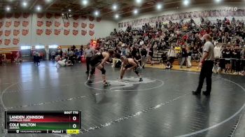 165 lbs Semifinal - Cole Walton, Aurora vs Landen Johnson, Massillon Perry