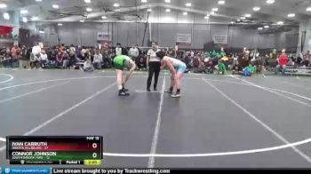 182 lbs Round 1 (4 Team) - Ivan Carruth, Dakota Hillbillies vs Connor Johnson, South Dakota Fury