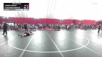 132 lbs Semifinal - Everett Zeitler, Aviators Wrestling vs Alexander Knowles, Askren Wrestling Academy