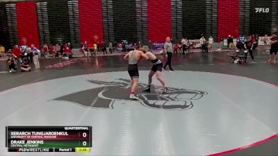 157 lbs Quarterfinal - Xerarch Tungjaroenkul, University Of Central Missouri vs Drake Jenkins, Central Methodist