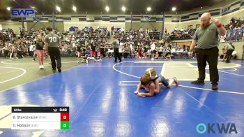 61 lbs Rr Rnd 3 - Blake Storozyszyn, Deer Creek Wrestling Club vs Dakota Hobson, Noble Takedown Club