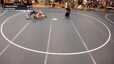 113 lbs Champ. Round 2 - Nolan Ourada, MN vs Sam Howard, IL
