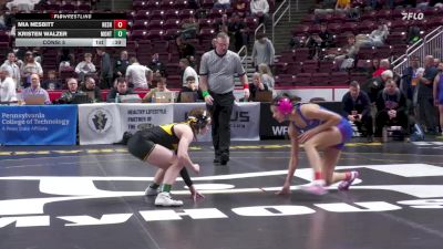 100 lbs Consi 5 - Mia Nesbitt, Neshaminy-G vs Kristen Walzer, Montour-G