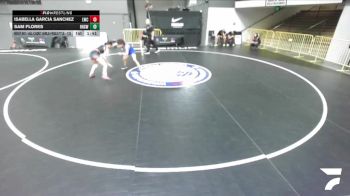 Semis - Isabella Garcia Sanchez, Legacy Wrestling Center vs Sam Flores, Righetti High School Wrestling
