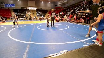 50 lbs Quarterfinal - Roman Hicks, R.A.W. vs Wesley Garza, Sperry Wrestling Club