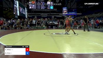 132 lbs Cons 8 #1 - Kal Miller, Missouri vs Noah Rice, Pennsylvania