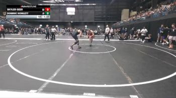 174 lbs Cons. Round 2 - Dominic Howlett, Avila vs Skyler Geer, Newman