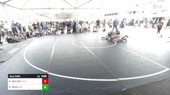 132 lbs Consi Of 4 - Aidan Serrato, Youngbloods vs Gavin Ross, Diablo Grande WC