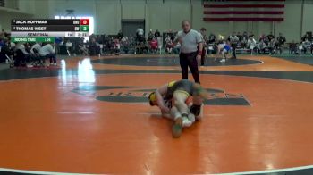 174 lbs Semifinal - Jack Hoffman, Ohio Northern vs Thomas West, Baldwin Wallace
