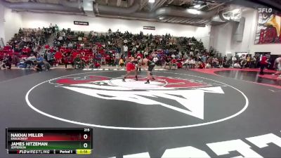 215 lbs Cons. Round 2 - Nakhai Miller, Eaglecrest vs James Hitzeman, Jefferson