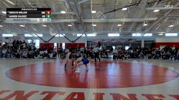 157 lbs Quarterfinal - Aaden Valdez, Adams State vs Deklyn Miller, New Mexico Highlands